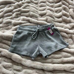 Jac Parker 'lazy day waffle sweatshorts.' Brand new with tags still attached.